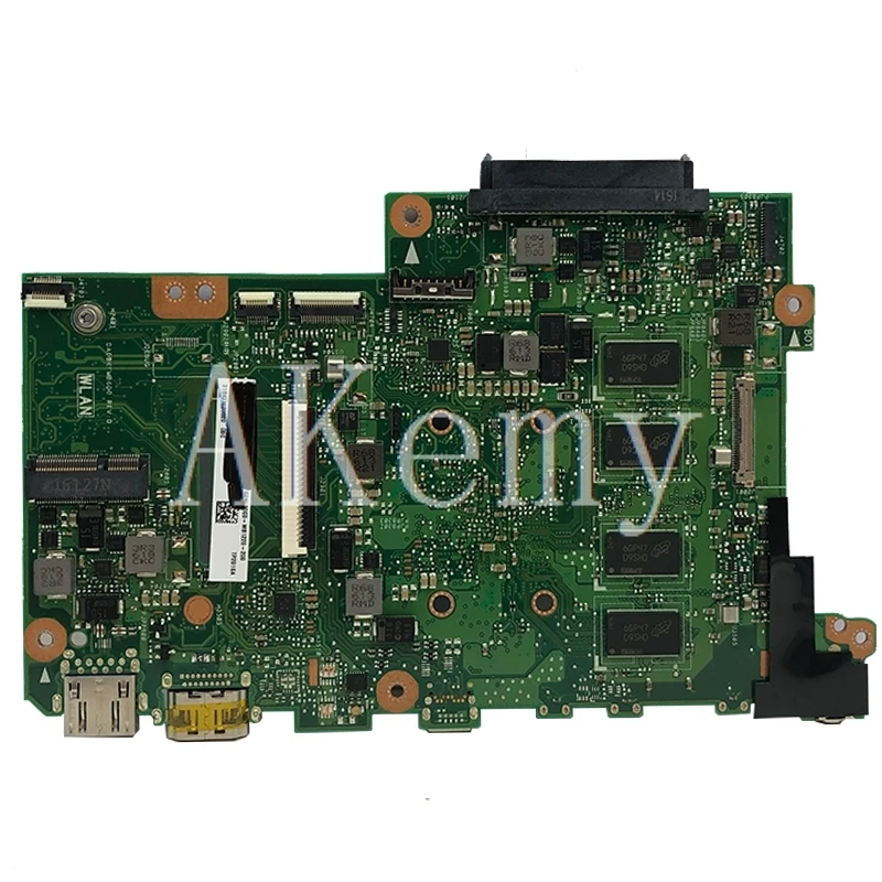 AKEMY TP201SA original de la placa base De Asus Flip VivoBook TP201 TP201S TP201SA de la placa base del ordenador Portátil con N3060U 4GB de RAM 1