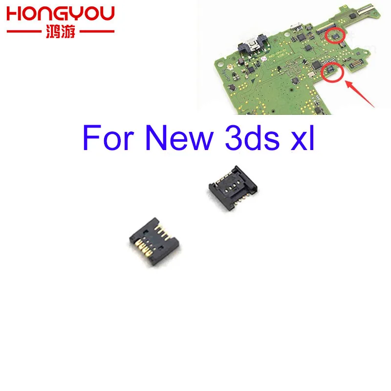 20Pcs Para la Nueva 3DS de la Pantalla Táctil de la Cinta Zócalo del Puerto De Nueva 3DS XL Reparación Conector de 4 Pines 1