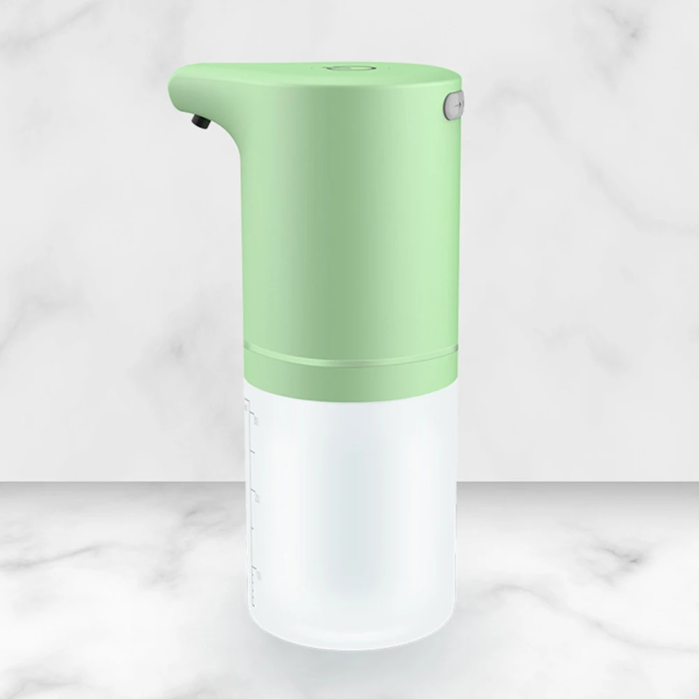 Automática de Inducción Dispensador de Jabón de Plástico No-Contacto con el Desinfectante de Pulverizador de Prensa-con la Mano libre de la Lavadora de la Máquina de color Rosa/Verde 1