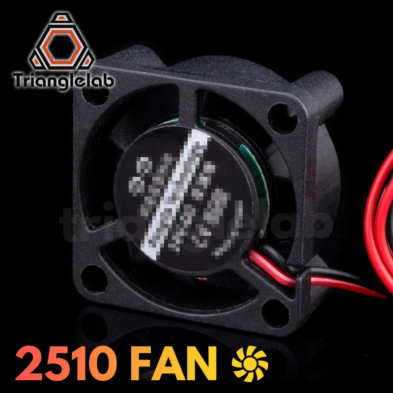 Trianglelab 2510 VENTILADOR ventilador de refrigeración para la araña Hotend Compatible con los mosquitos de la impresora 3D hotend fan de los mosquitos extrusora 1