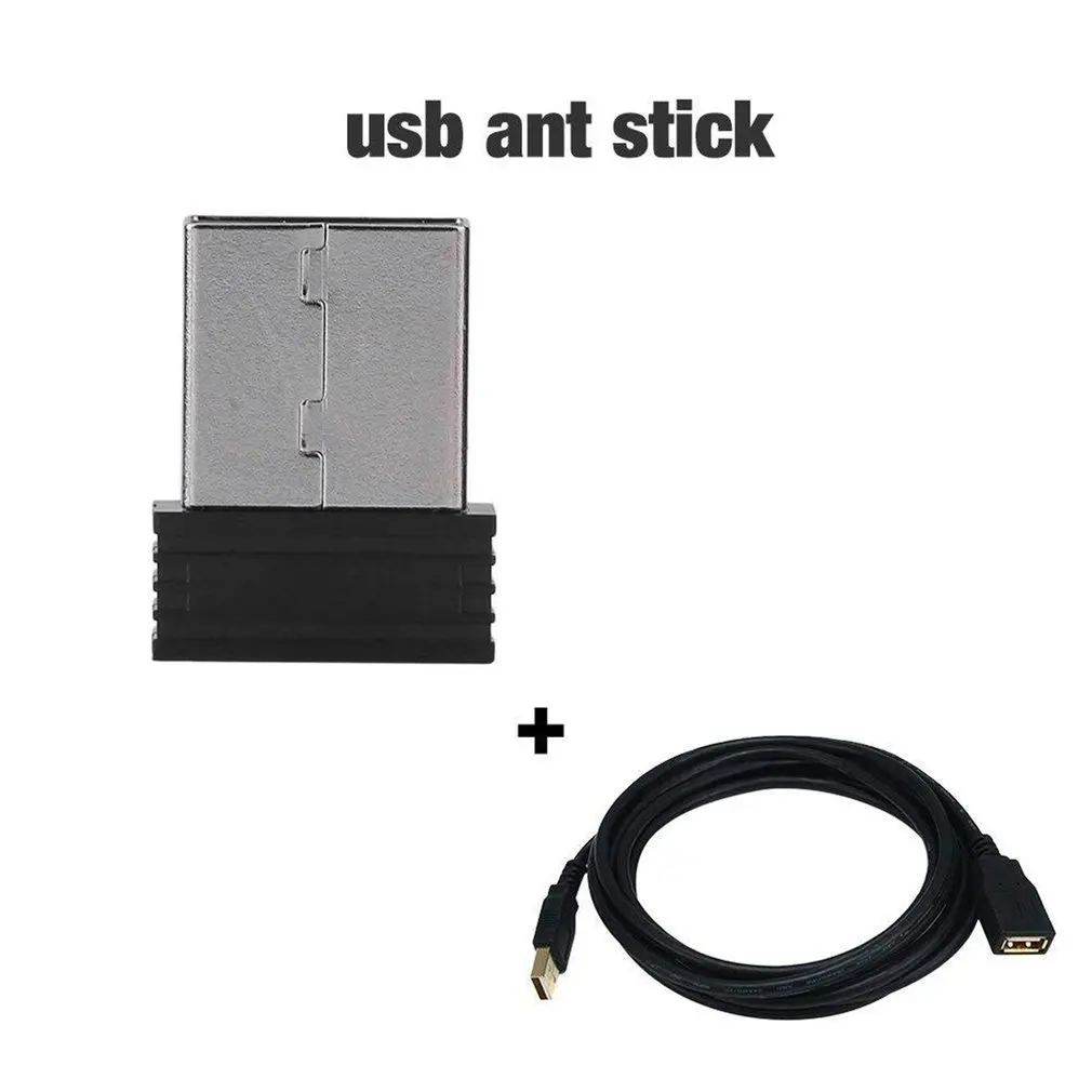 CALIENTE Mini ANT+ Stick USB Adaptador USB ANT+ Transmisor Sensor de TrainerRoad para actualizar entrenador de ciclismo Garmin Zwift Wahoo Bkool 1