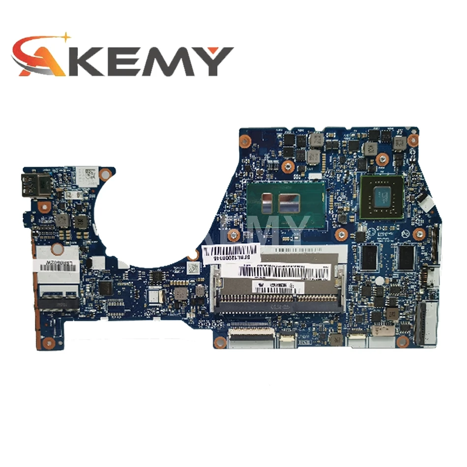 SAMXINNO NM-A601 de la placa base del ordenador Portátil para Lenovo YOGA 700-14ISK original de la placa base I7-6500U 940MX 5B20K41652 1