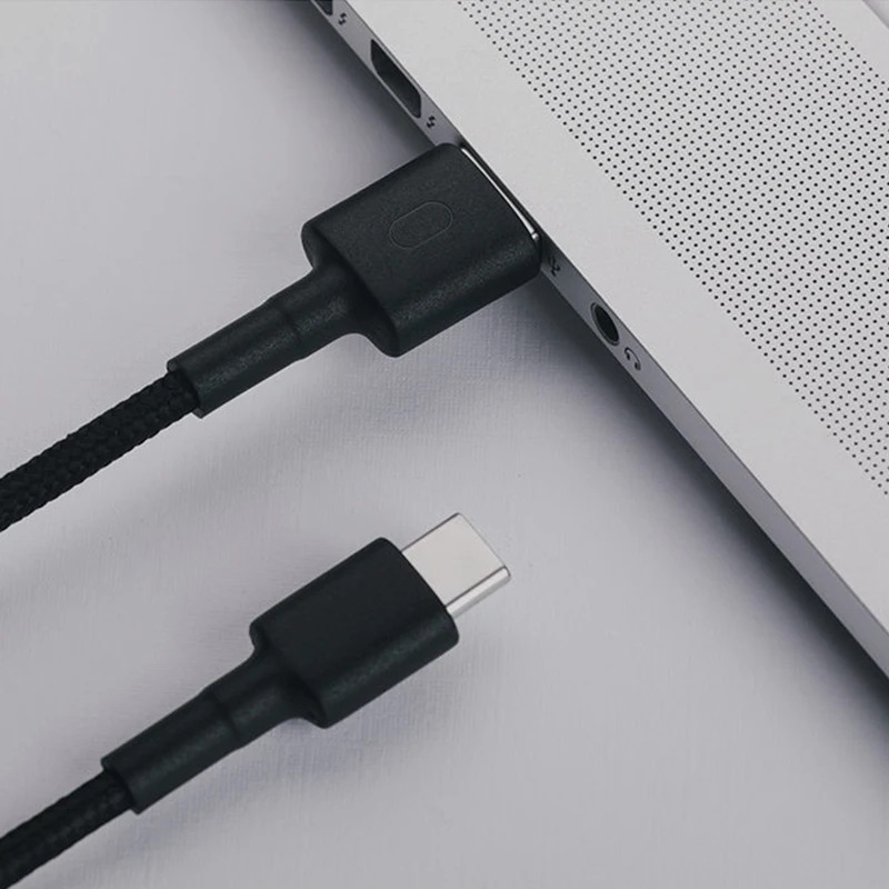 Xiaomi Tipo C Cable de Carga de Alambre Trenzado Versión 1m USB de Carga Rápida de 100cm de Cable Fecha para el Redmi NOTA 7 8 Huawei P20 Samsung 1