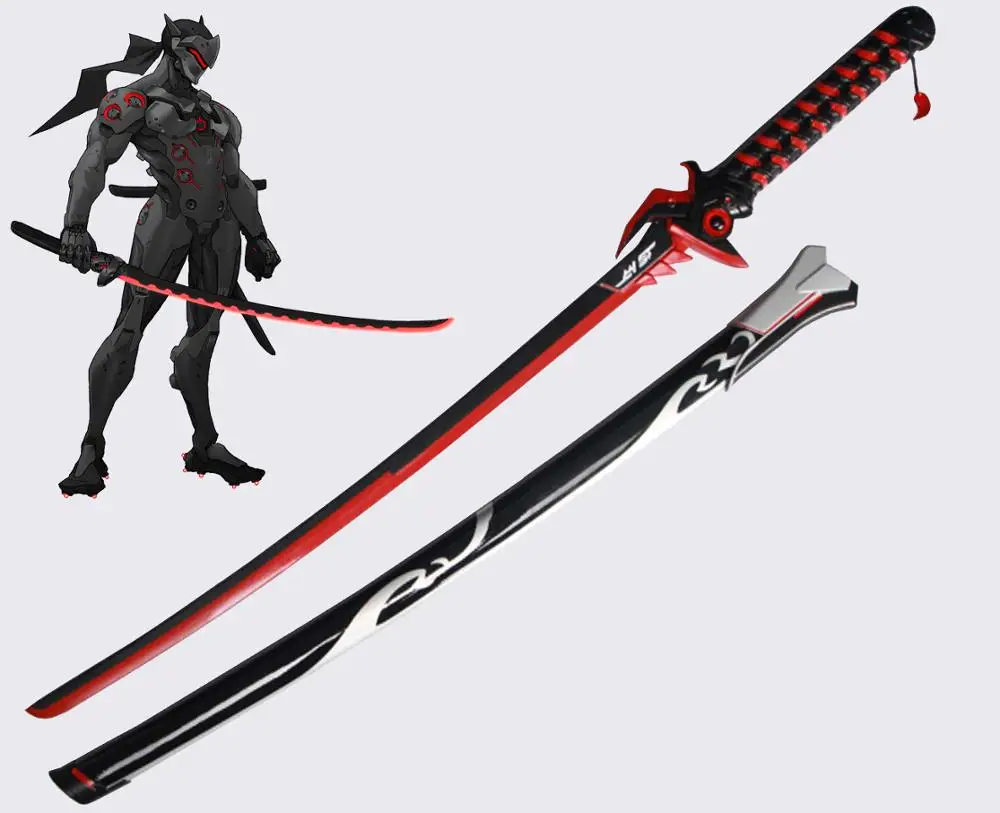 SUPERVISIÓN de la Katana Genji Shimada Videojuego de Blizzard Espada de Hoja de la Espada 1