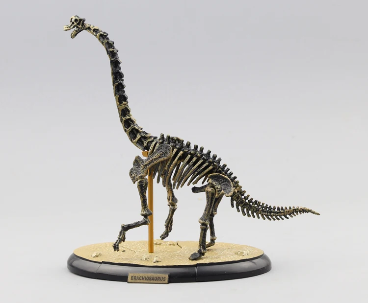Jurassic World Brachiosaurus Esqueleto Fósil de PVC de la Asamblea de Dinosaurios de Juguetes Modelo de las Figuras de Acción Mejor Regalo 1