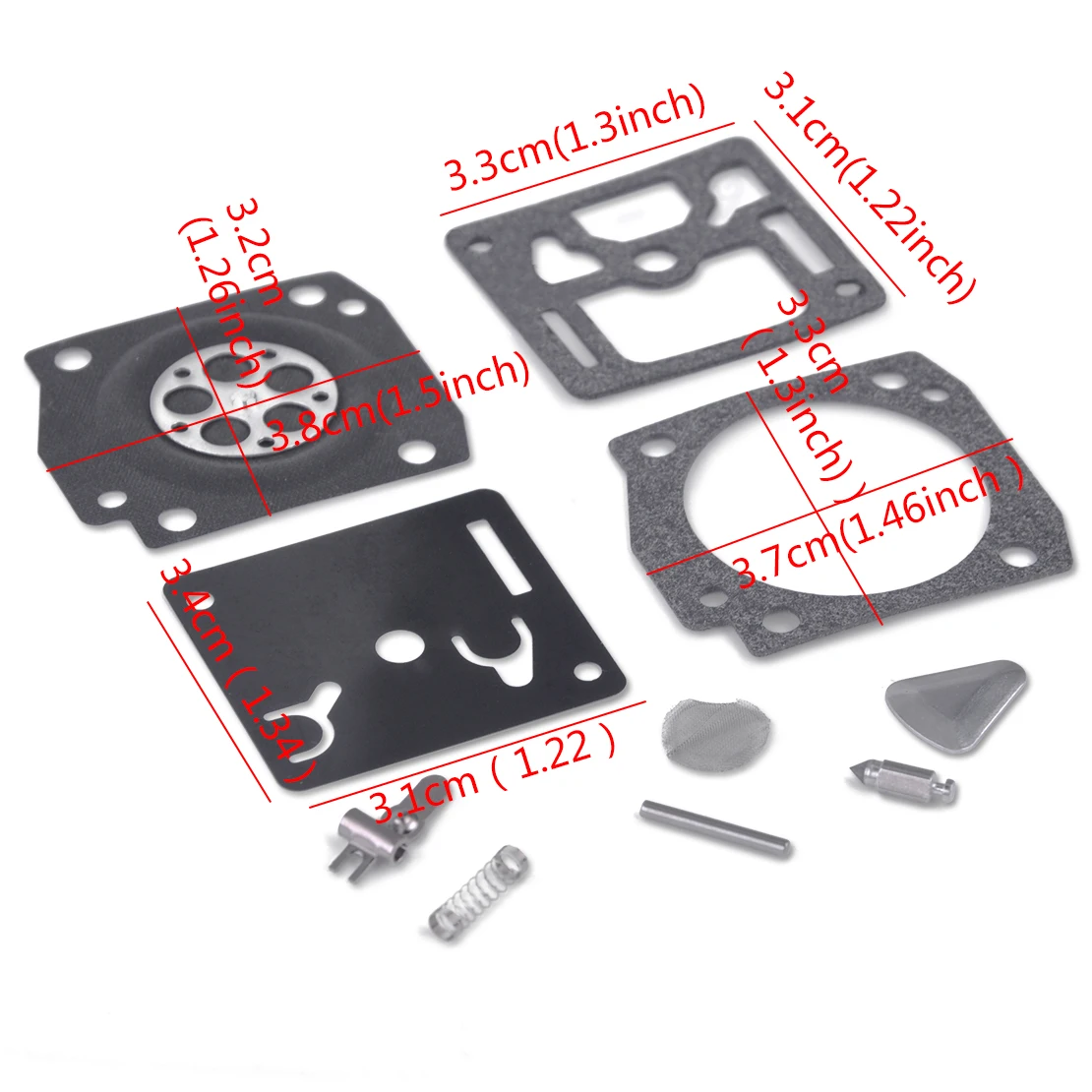 LETAOSK Nuevo Carburador Carburador Reconstruir Kit de Reparación de Ajuste para Stihl 034 044 036 MS340 MS360 Motosierra 1