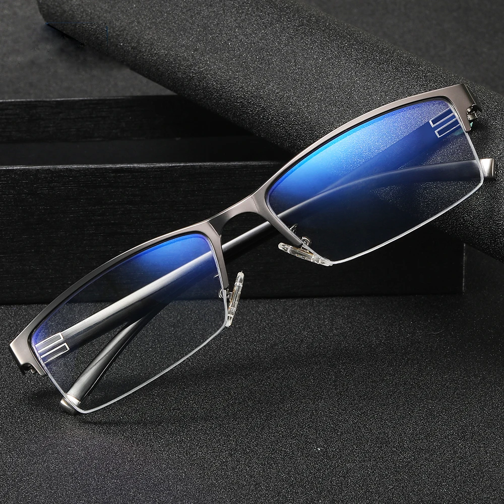 Nuevas Gafas de Hombre Clásico Anti Luz Azul Láser Fatiga Gafas de Dropshipping Equipo Gafas de los Hombres Óptico de Anteojos de Marco 1