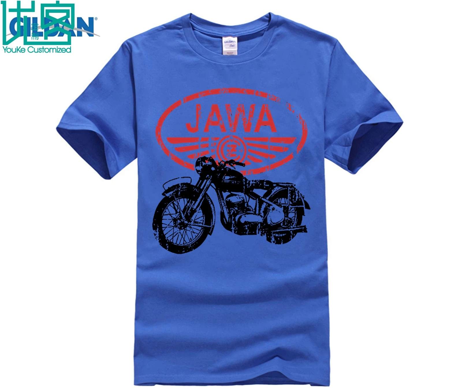 Jawa Z - Clásico Czec Moto Mens T Shirt 1