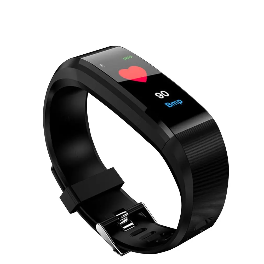 ID115plus de color de la pantalla inteligente de la mano de la frecuencia cardíaca de oxígeno de vigilancia impermeable de los deportes de smart pulsera pulsera 1