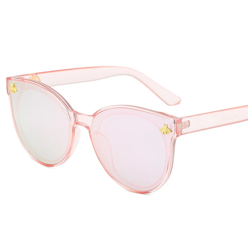 ASUOP 2020 nuevas señoras de moda de gafas de sol UV400 clásico retro de la marca de lujo de diseño de la abeja de los hombres gafas de sol oval deportes de conducción gafas 1