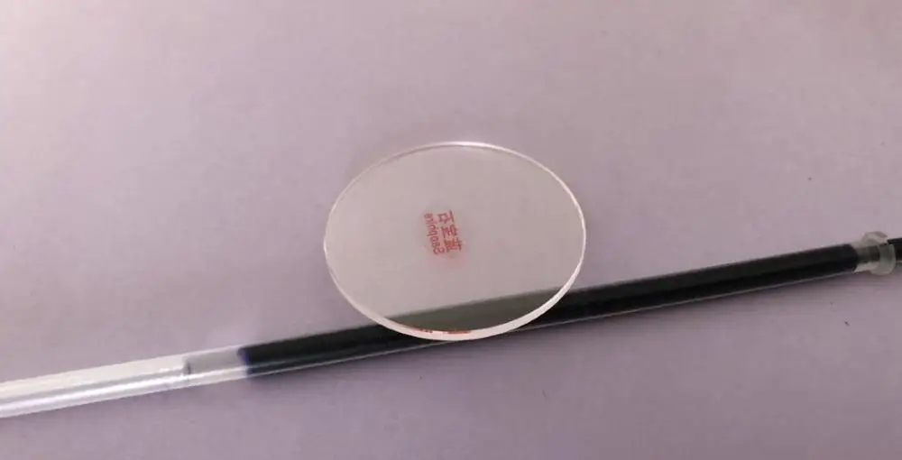 1.1 mm de Espesor 37.5/38/40 Doble Cúpula Transparente de Cristal de Zafiro del Reloj de Cristal 1