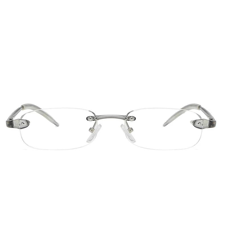 NONOR TR90 Gafas de Lectura de Montura Hombres Mujeres Ultra-luz Frameless Gafas de Lectura de Corte de Diamante Presbicia y Lentes 1.5 2.0 1