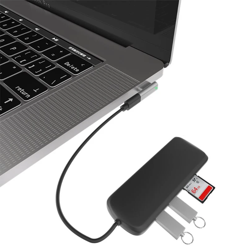 20 Pin Magnético USB Tipo C de Carga Rápida Convertidor Adaptador para MacBook Pro Tablet de Samsung, Xiaomi, HTC Teléfonos Inteligentes Android 1