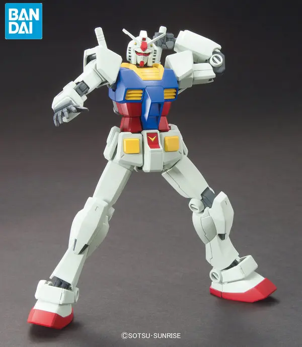 BANDAI GUNDAM HGUC 191 1/144 RX-78-2 REVIVIR modelo de Gundam montado Anime figuras de acción, juguetes Decoración de Niños de Juguete de Regalo 1
