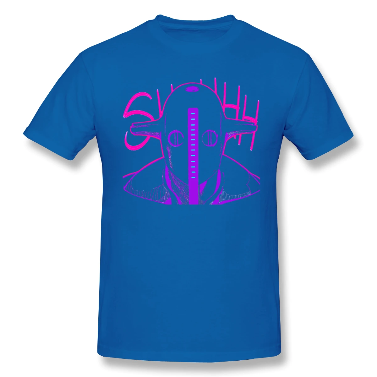 Jojo bizarre adventure T-Shirts para Hombres SHHHH - Suave Y Húmeda Divertida camiseta con cuello redondo de Algodón T Camisa 1