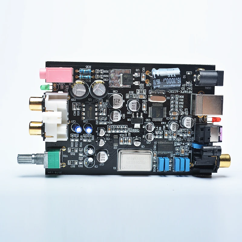 FEIXIANG FX-AUDIO MINI CAD-X3 Fibra Coaxial USB Decodificador de 24 bits/192 khz USB DAC de Auriculares Decodificador de audio de los amplificadores 1