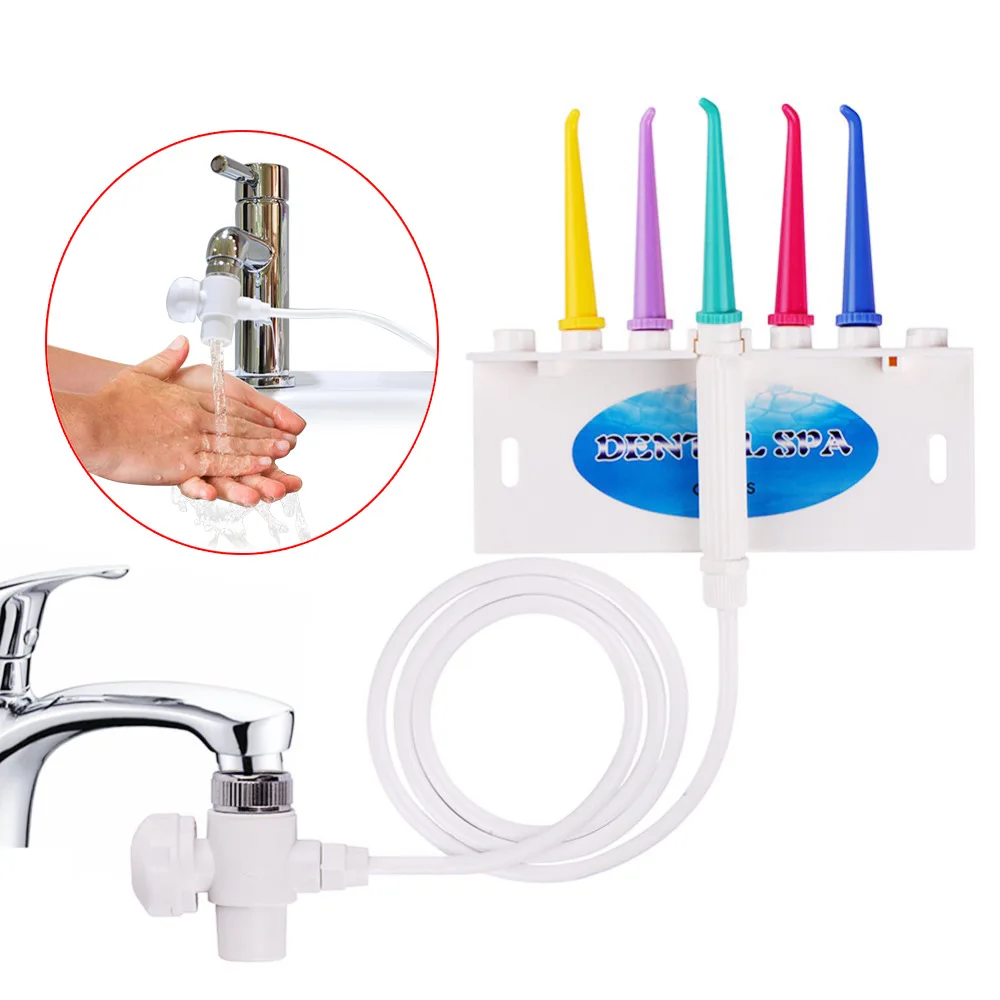 SPA Dental Flosser Oral Irrigador de Agua del Grifo a Chorro Hilo Dental Limpiador de Reemplazo de Puntas de las Boquillas Oral para Blanquear los Dientes 1