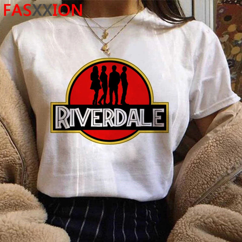 Riverdale Southside Serpientes camiseta de mujer ropa de estética de la camiseta de la pareja 1
