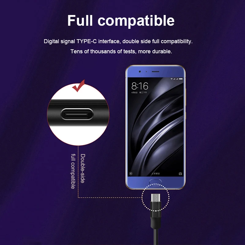De tipo C, Auricular con Cable En la Oreja los Auriculares Estéreo de Auriculares Control de Volumen USB Auriculares Extra Bass Con el Mic para el HTC OnePlus 1