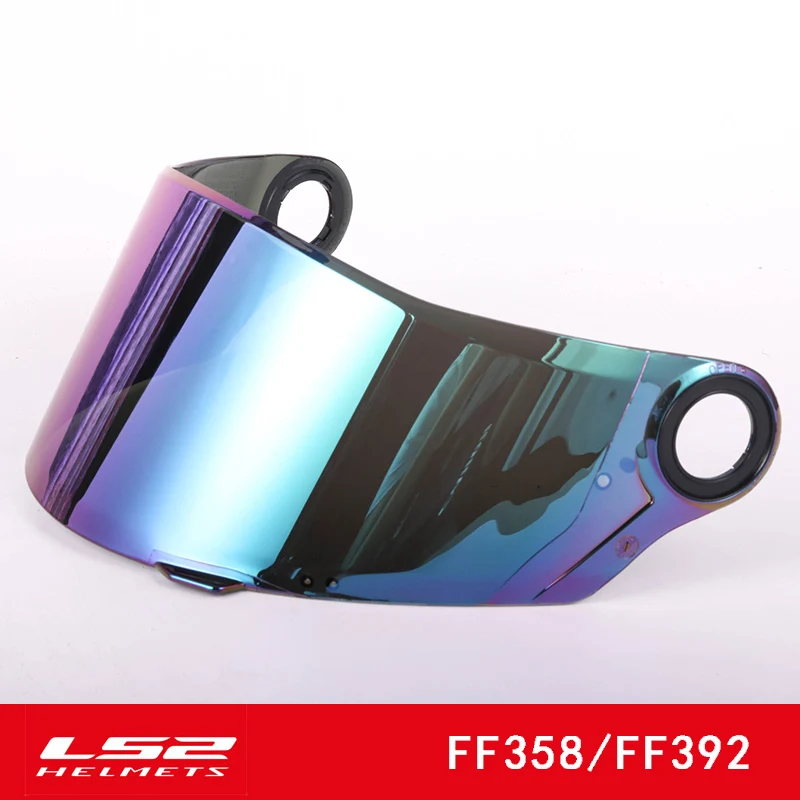 Original LS2 FF396 casco visor escudo adecuado para ls2 ff358 ff392 moto casco de la lente anti-rayas multicolor 1