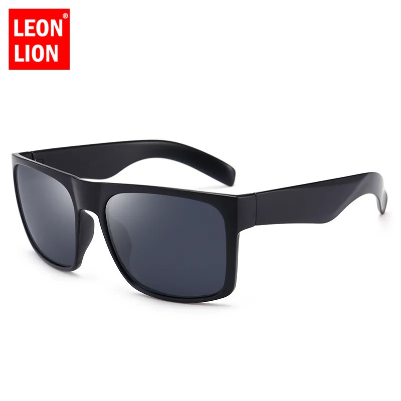 LeonLion 2021 Nueva Polarizadas de Conducción Gafas de sol de los Hombres de la Vendimia Clásico de Gafas al aire libre UV400 Street Beat Oculos De Sol Gafas 1