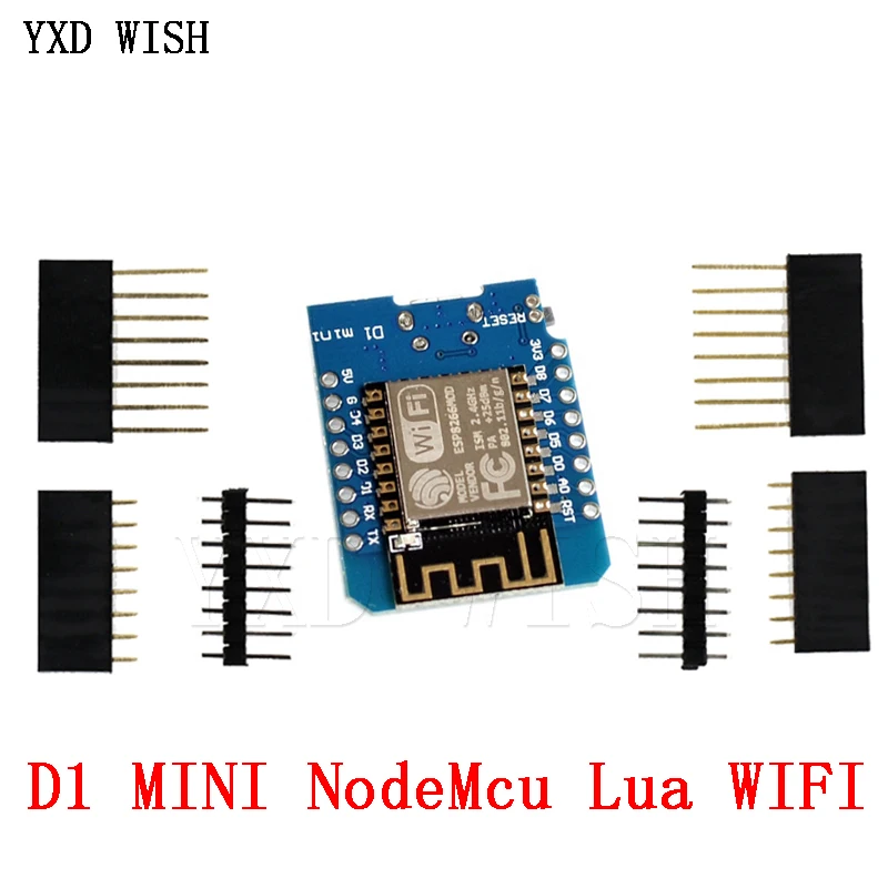 10pcs D1 Mini ESP8266 ESP-12 CH340G CH340 V2 USB WeMos D1 Mini WIFI Junta de Desarrollo NodeMCU Lua IO de la Junta de 3.3 V Con Alfileres 1