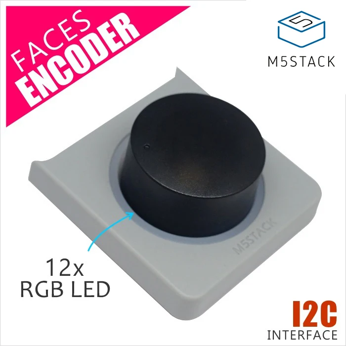 M5Stack Cara de mando panel de Mega328 RGB luces Codificador de módulo 1