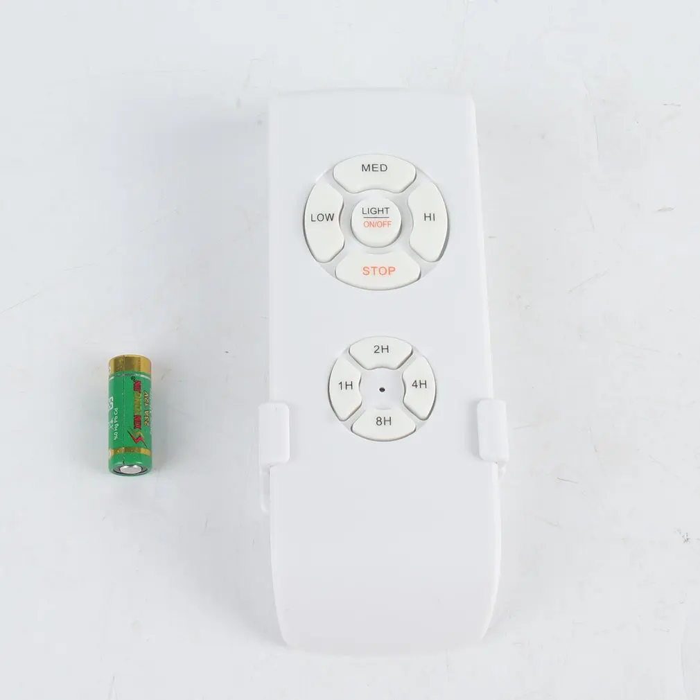 Universal Ventilador de Techo Lámpara de Control Remoto Kit de 110-240V Sincronización Inalámbrica Interruptor de Control Ajusta la Velocidad del Viento Transmisor Receptor 1