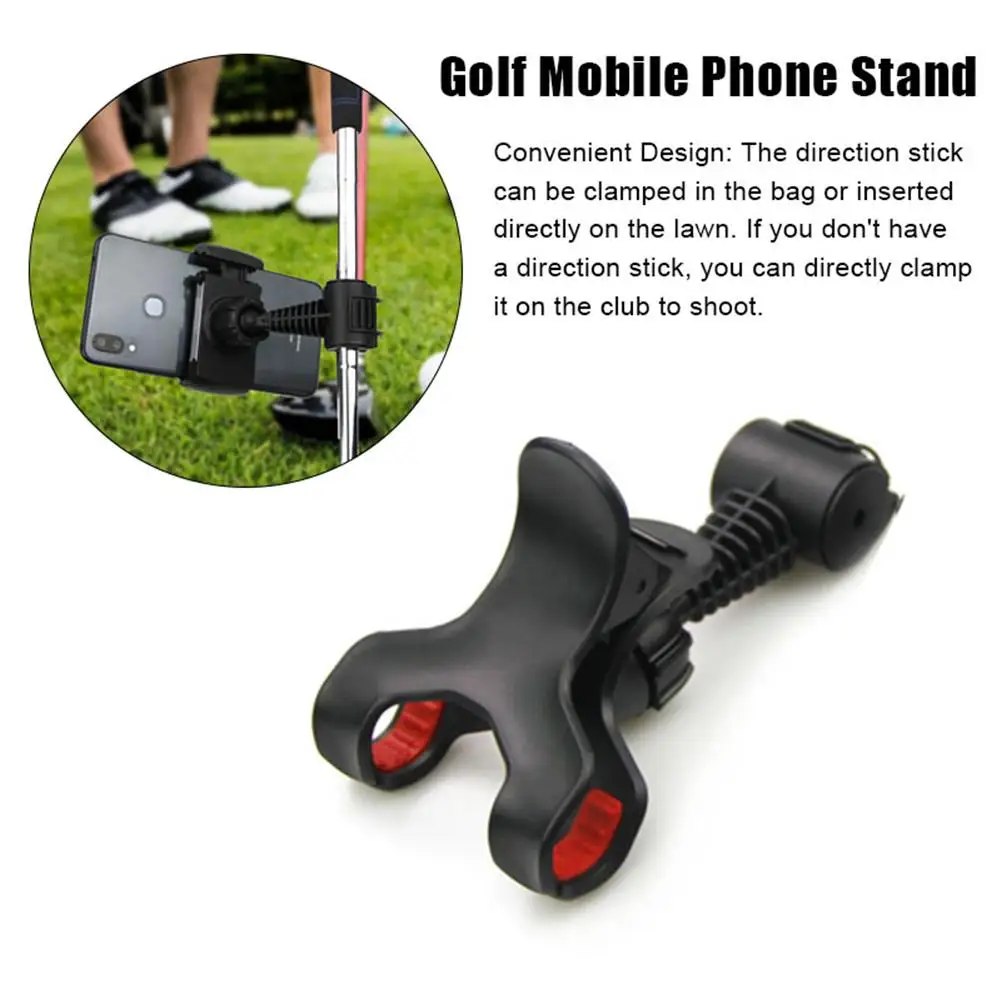 El club de Golf de teléfono móvil apoyar rodaje del clip de rotación de 360 juego de acción de registro de la corrección de la postura de soporte en vivo Para su teléfono inteligente 1