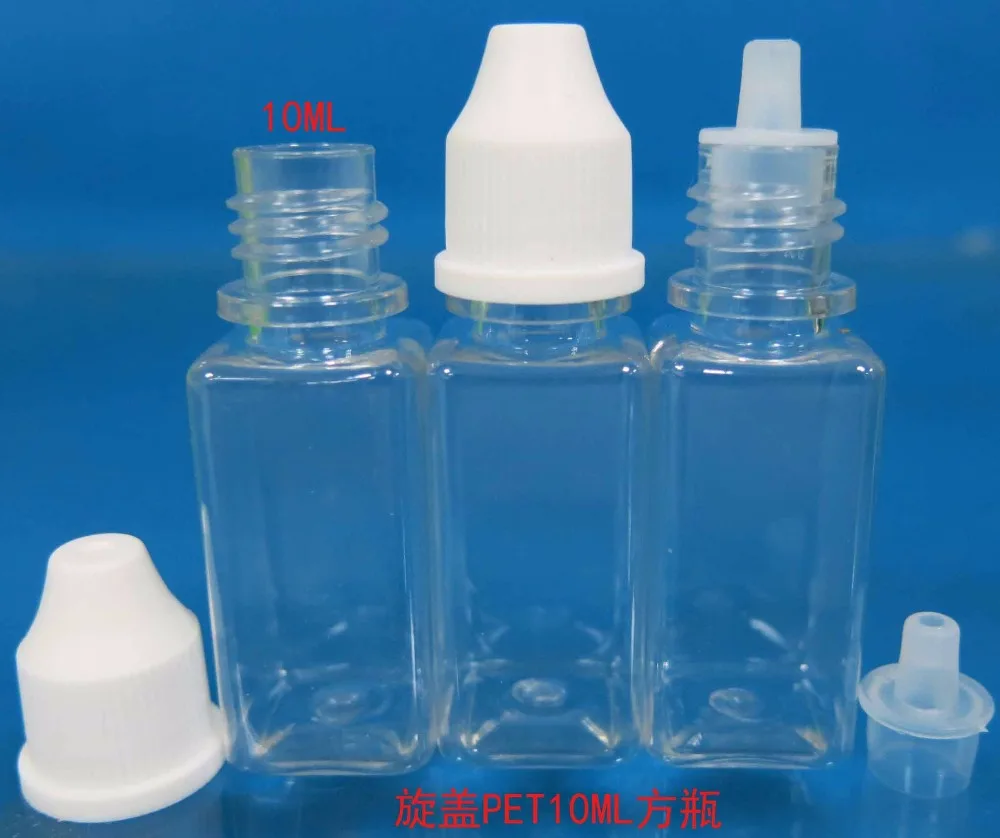 Tornillo de la tapa de 5ml de plástico pet botella de gotas para los ojos, aceite esencial de 1000pcs/lot 1