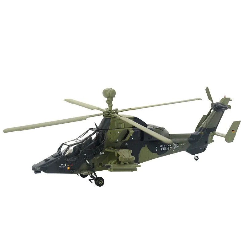 Escala 1/72 pre-construido de Eurocopter EC665 Tigre Tigre helicóptero hobby colección acabado de plástico modelo de la aeronave 1