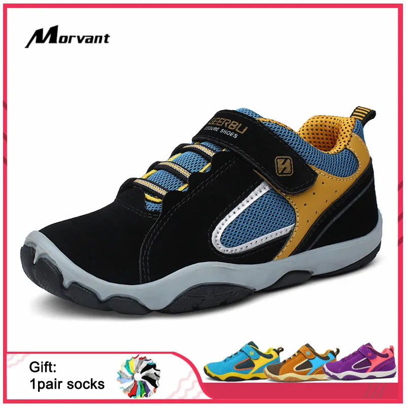 Zapatos de niños Mate de Cuero para Niños de Zapatillas de Niños Niñas antideslizante Zapatos Casuales de Viaje al aire libre de los Zapatos de Fondo Suave de los Niños 1