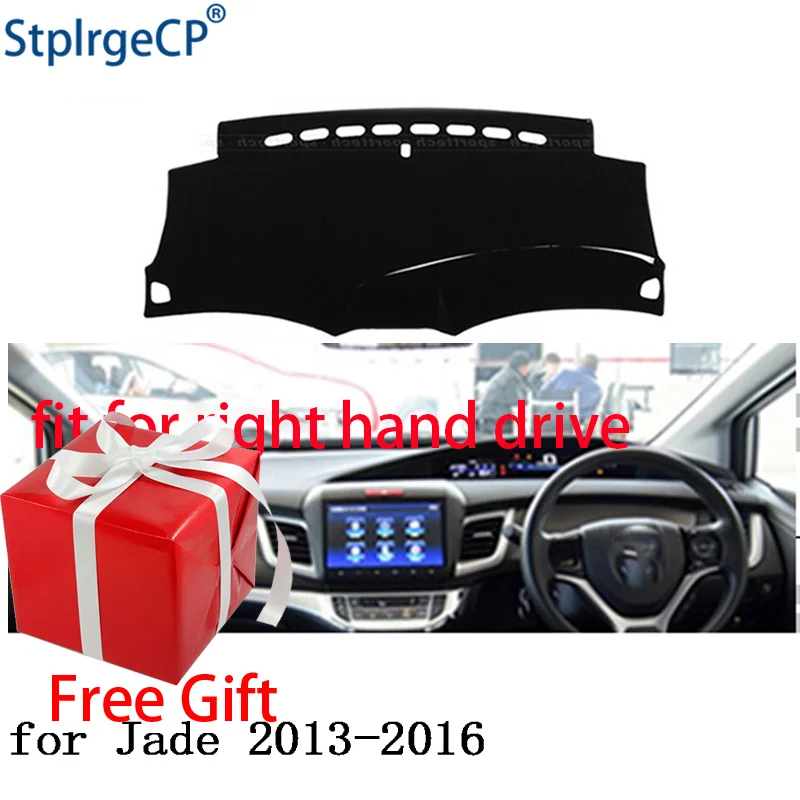 Salpicadero del coche Cubierta de la Estera para honda jade 2013 2016 de la Mano Derecha de la Unidad de Dashmat Dash Pad Mat Cubre Tablero Accesorios 1