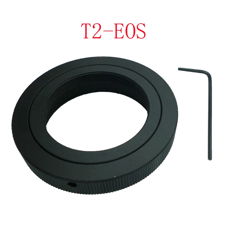 T2 T Montura Para Canon-EOS T2-EOS Anillo de la Lente Adaptador de 5D, 7D, 50D, 60D, 550D 500D 600D 700D 1000D 1200D T5i T4i T3i T2i T1i 1