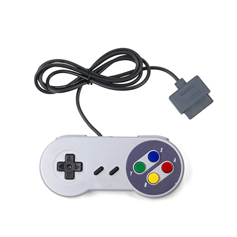 10PCS/lot Gamepad de 16 Bits del Controlador para Super Nintendo SNES Sistema de Control de la Consola de la Almohadilla 1