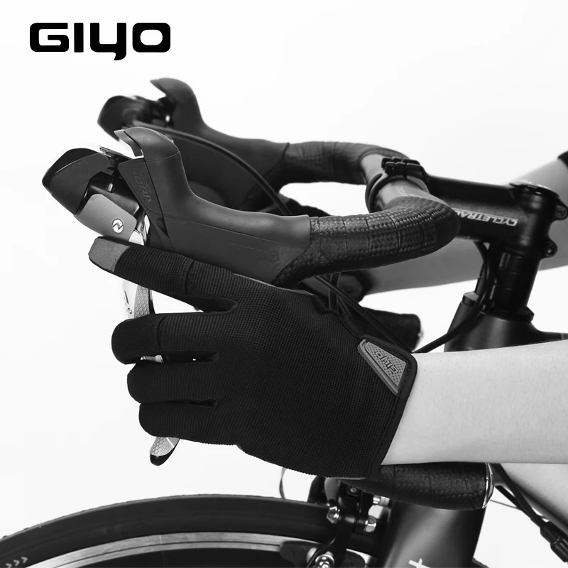 GIYO S-05 de la pantalla Táctil No-el deslizamiento de Dedo Completo Ciclismo bicicleta Bicicleta Guantes Guantes Para Gimnasio Fitness Ejecución de Senderismo Camping de Carreras 1