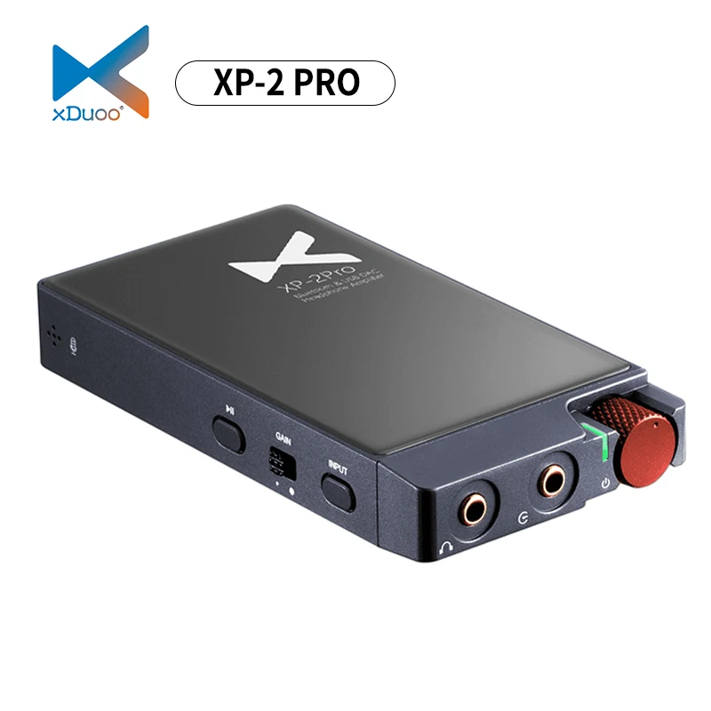 XDUOO XP-2 Pro AK4452 Bluetooth USB DAC NFC LDAC XU208 Inalámbrico de alta fidelidad Portátil, Soporte NFC Micrófono Amplificador de Auriculares Decodificador 1