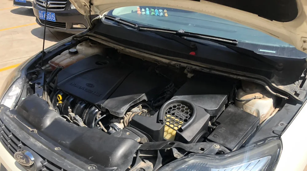 AITWATT Para Ford Focus RS Caja del Filtro de Aire 2012-2018 Kuga Entrada Cubierta de Protección de Alta Calidad de Plástico ABS de los Accesorios del Coche etiqueta Engomada 1