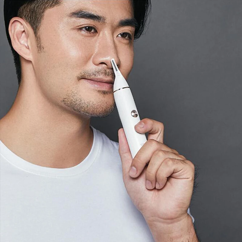 Xiaomi Youpin SOOCAS N1 Nariz de Pelo Trimmer Eléctrico Oído Cabello Eliminación máquina de afeitar de la Cuchilla Impermeable Inalámbrico de Afeitar de Seguridad para los Hombres 1