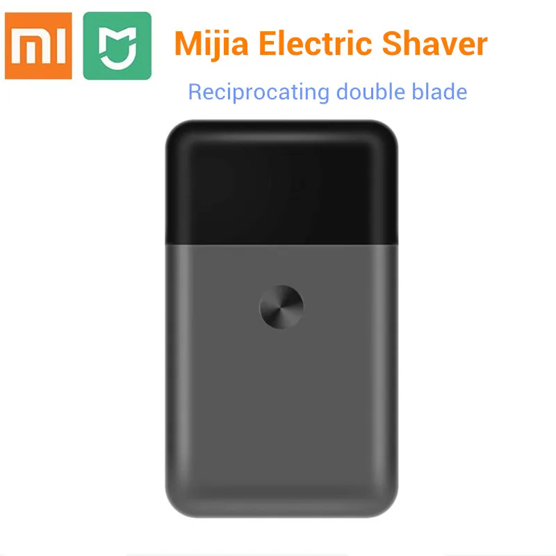 Xiaomi Mijia máquina de afeitar Eléctrica de 2 cuchillas de Afeitar Para los Hombres Portátil Mini máquina de Afeitar Lavable Barba Trimmer USB Recargable Mens Viajes 1