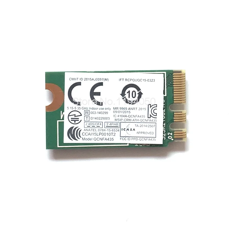 PARA Lenovo QCNFA435 E470E475E570E575AC5G inalámbrico de banda dual de la tarjeta de red 00JT477 WIFI 433M Bluetooth 4.1 dual-banda de 2.4 G / 5G 1