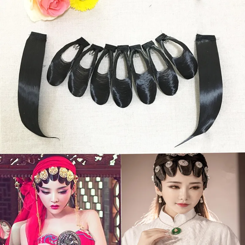 Las mujeres de la vendimia de accesorios para el cabello drama pinza de pelo de la vendimia accesorios nupciales del pelo de la opera china maquillaje chino drama de la ópera de cosplay 1