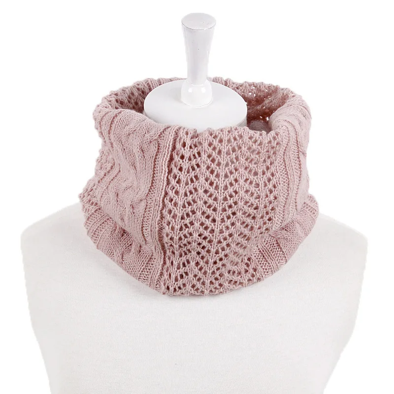 Invierno Unisex de Punto Bufandas Lic Anillo Hembra Collar de Cuello Bufanda más caliente de los Hombres de la Mujer Crochet Anillo de España Bufandas de Bucle Para Dama 1