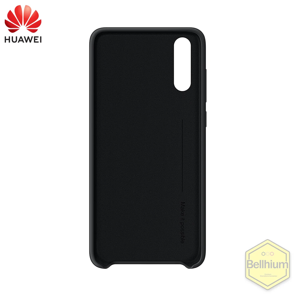 Caso Original para Huawei P20 Oficial de Silicona color Negro 1