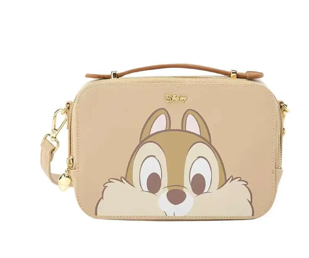 Disney Mickey mouse señora del bolso de la Cámara de dibujos animados lindo de la bolsa de mensajero de soulder bolsa de moda Mickey pequeño bolso cuadrado bolsa 1