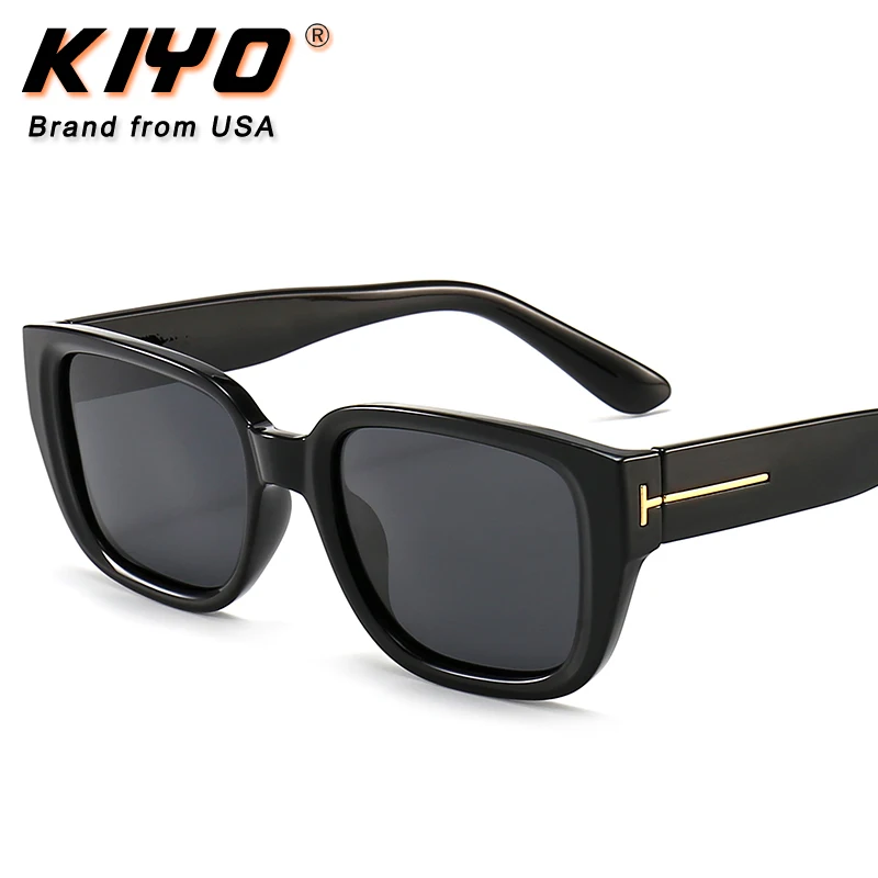KIYO Marca 2020 las Nuevas Mujeres de los Hombres Gafas de sol de la Plaza de PC Vintage Gafas de Sol de Alta Calidad UV400 de Conducción Gafas de 3875 1