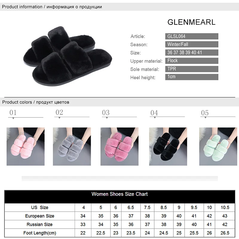 Las mujeres de Invierno Zapatillas de Casa, Zapatos de Mujer Zapatos de Interior Mujer Caliente Zapatillas de Felpa que No Deslizamiento Sólido Chanclas Zapatos Casuales DE 2019 1