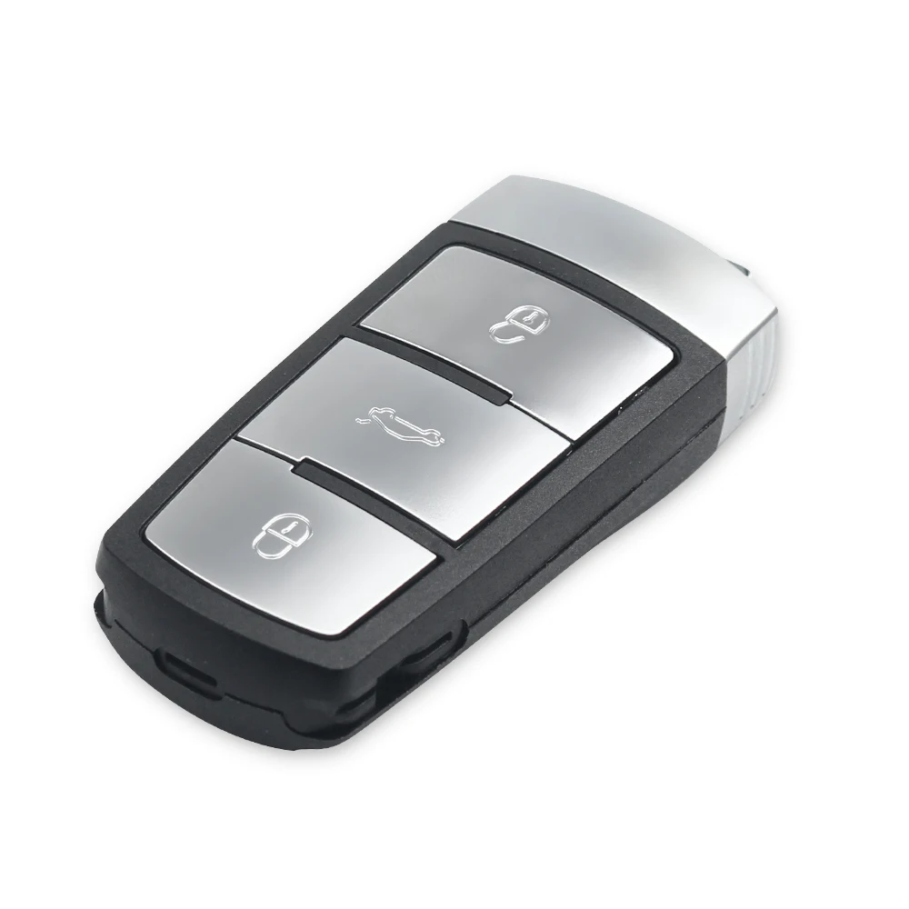 KEYYOU para VW Smart Remote Clave 433mhz con ID48 chip 3 Botón Insertar Hoja para VW Passat B6 3C B7 CC VOLKSWAGEN Magotan 1