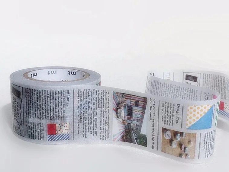 MT Washi Tape de la Serie EX de Cinta de Enmascarar Periódico Japón 1