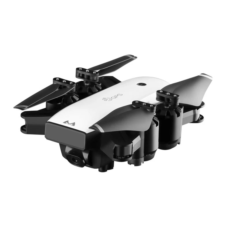 Plegable Selfie WIFI FPV Drone Con Cámara HD 1080P Doble GPS ME SIGUE FPV Video en Vivo Flotando RC Quadcopter para niños regalo 1